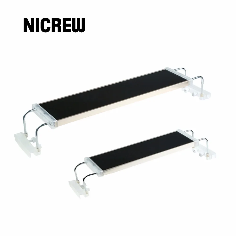 Nicrew ADS растений в аквариуме светодиодный светильник ing водных Chihiros 7500K 12 Вт 18 24