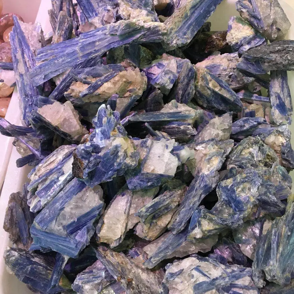 Kyanite образец кристалла кварца камень реики healing лечебный натуральный и минералы