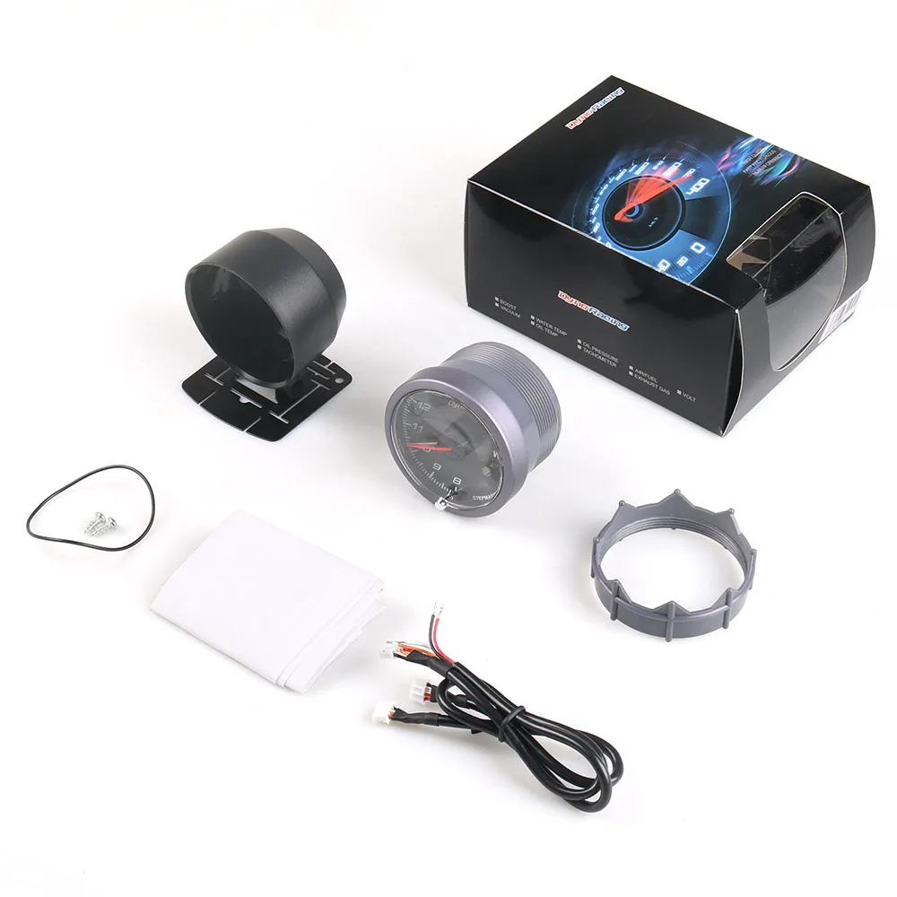 CNSPEED 60MM Black Face Car Auto Voltmeter 8-18 Volt Voltage Gauge With White&amp Amber Lighting meter/Auto | Автомобили и