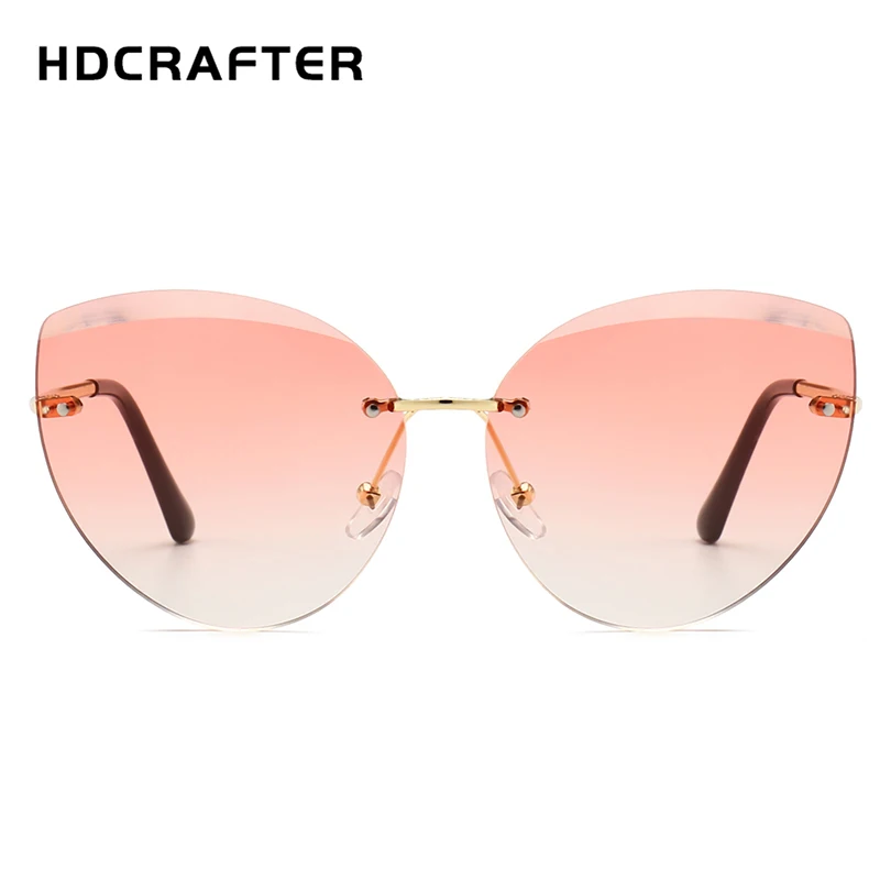 HDCRAFTER кошачий глаз солнцезащитные очки женские дизайнерские Роскошные брендовые