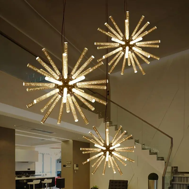 Современные светодиодные подвесные светильники для магазина бара столовой