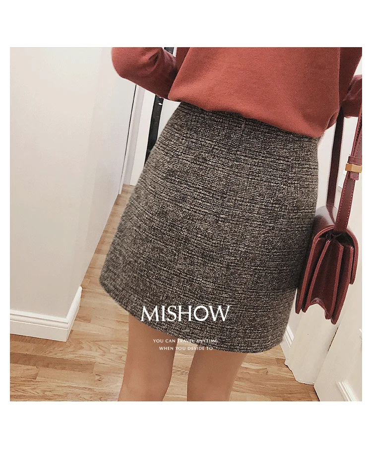Mishow Зимние Юбки MX18D1617