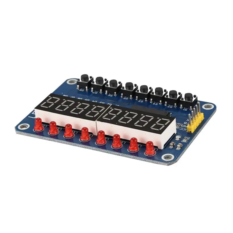 GTBL 8 бит цифровой светодиодный трубчатая лампа 8-Bit TM1638 ключ Дисплей модуля