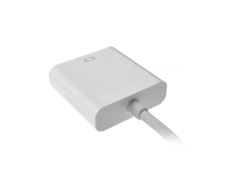 Расширенный 2018 новый компьютерный адаптер Micro USB Белый 1080P HDMI папа к VGA Женский