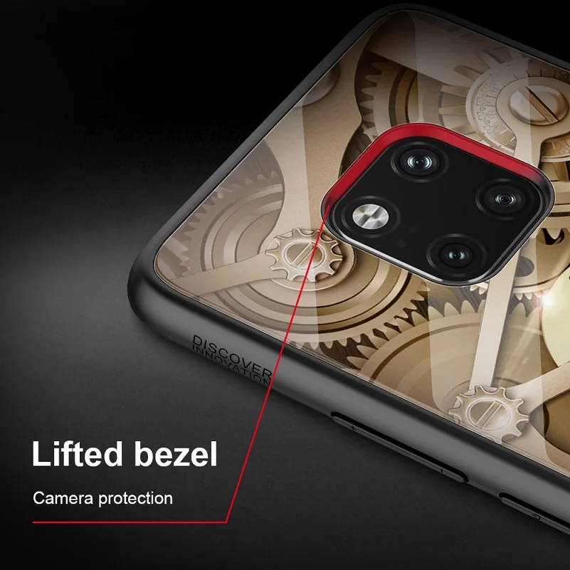 Стеклянный чехол для huawei mate 20 6,53 ''/mate 20 Pro 6,39'' NILLKIN, задняя крышка из закаленного стекла huawei mate 20 Pro, чехол