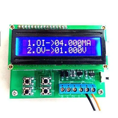 4 20mA 0 10 V генератор сигналов напряжения ток передатчик сигнала цифровой ЖК