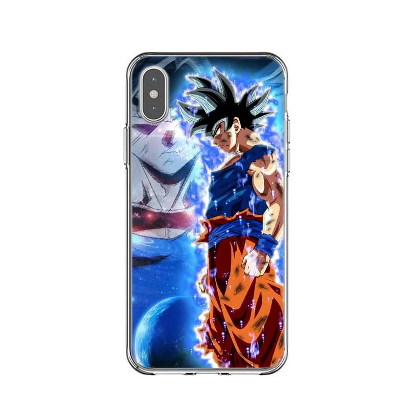 Чехлы для телефонов Dragon Ball Жесткий Чехол iPhone X XS Max XR Super чехол Гоку 5S SE 6 6S Plus 7 8