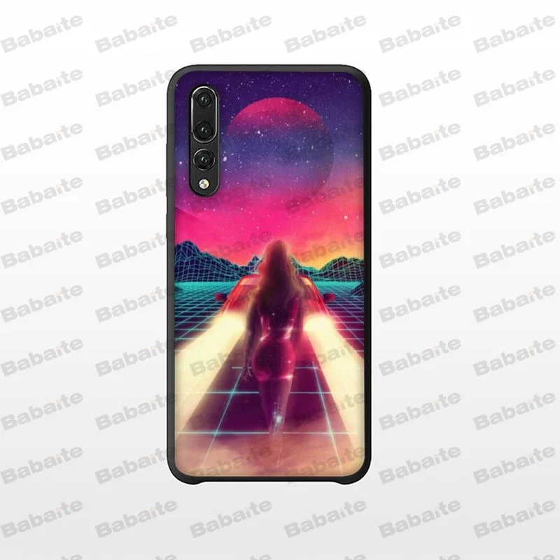 Чехол для мобильного телефона Babaite Vaporwave черный чехол Huawei P10 plus 20 pro P20 lite mate9 10 honor View