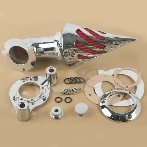 TCMT мотоциклетный Новый хромированный воздушный фильтр для Harley Sportster XL 1991 2006 1992