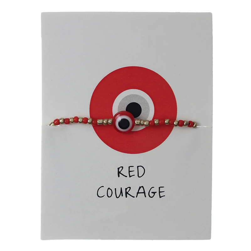 Lucky Eye Beaded Bracelet Colorful For Women Men Jewelry Bohemian Lobster Clasps CN115 | Украшения и аксессуары
