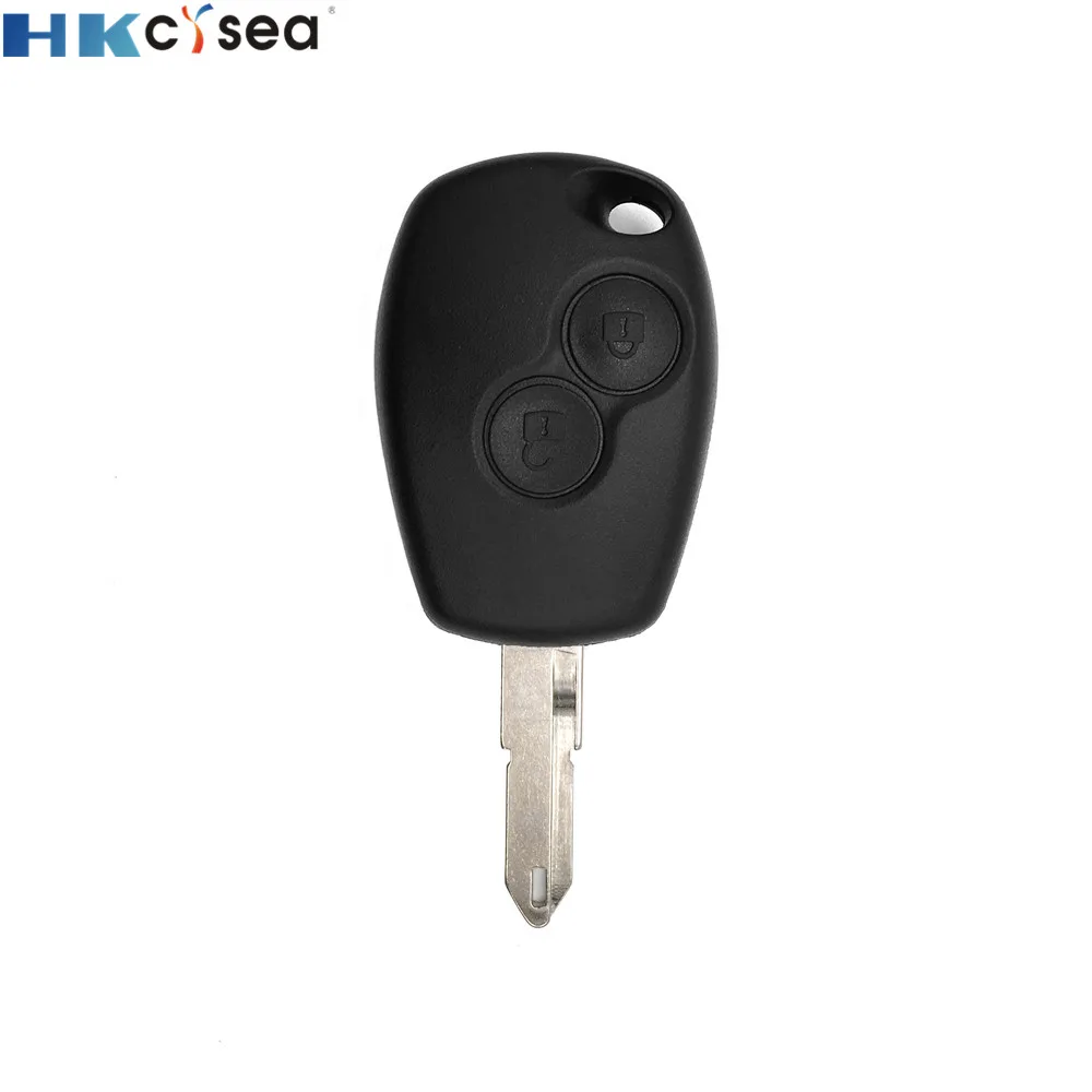 HKCYSEA 2 Button 433MHz Car Key Remote for Re-nault ID46 with PCF7947AT Chip | Автомобили и мотоциклы