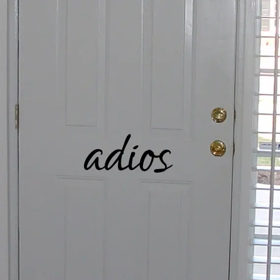 Здравствуйте добро пожаловать-Виниловая дверь наклейка для стены дети семьи