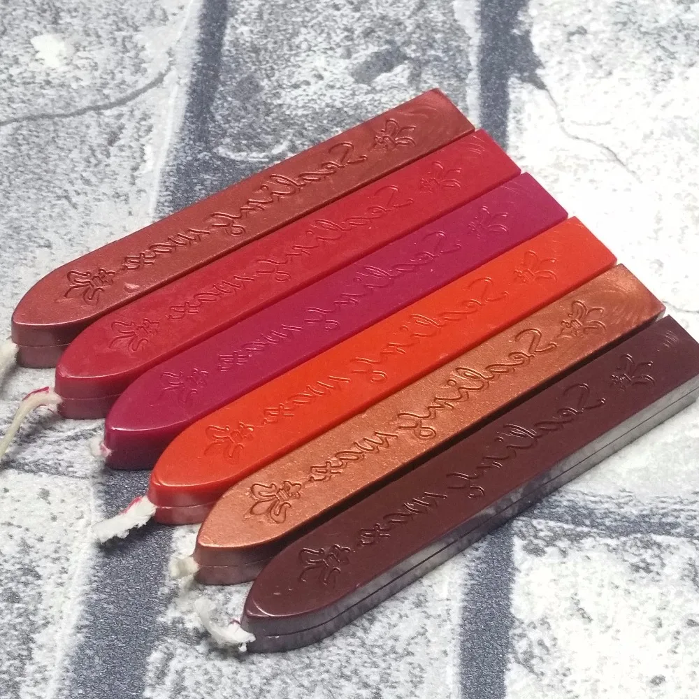 Самые низкие цены 10 штук/упаковка герметизирующий материал палка печать воск для