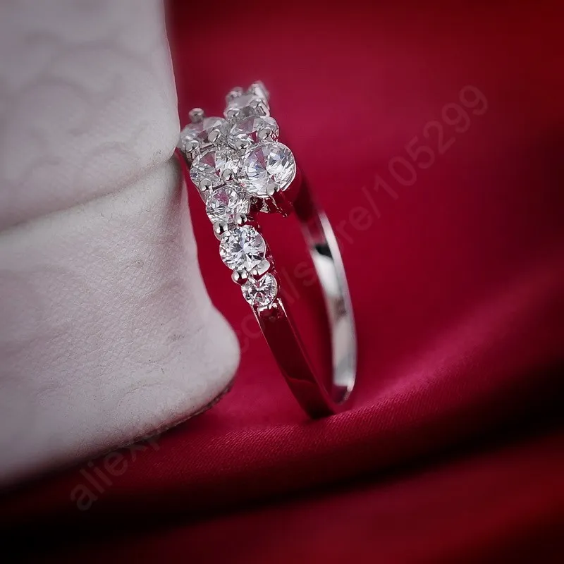 Женское кольцо из серебра 925 пробы с фианитом|cubic zirconia ring|ring womenzirconia ring |