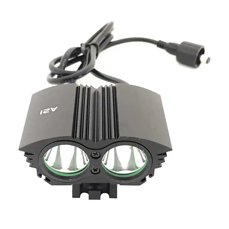 WasaFire 3600lm 2 * XM L T6 светодиодный велосипедный фонарь мотоцикл светильник налобный