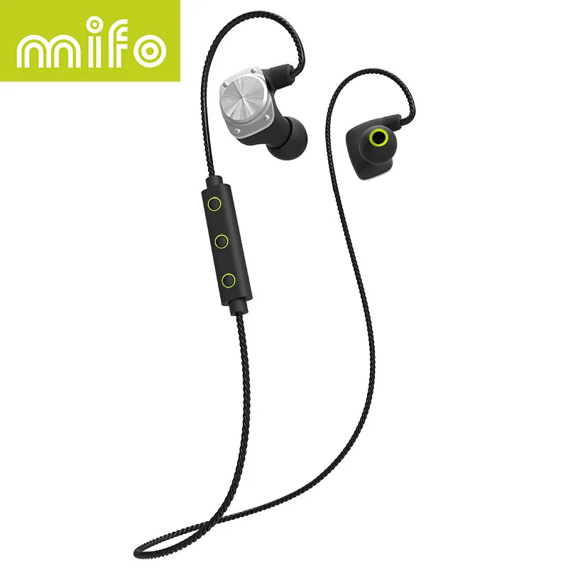 MIFO U6 Newest Wireless Bluetooth Headphone Sport Earphone Headset Waterproof HiFi Stereo APT-X A2DP With mic | Электроника