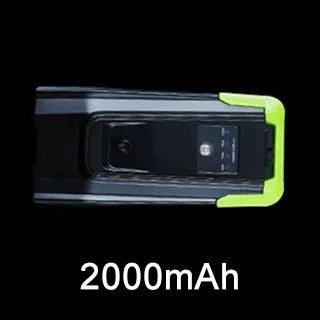 2000mAh Green 4000 мАч, умный велосипедный передний светильник, набор, USB Перезаряжаемый умный головной светильник с рогом, 800 люмен, светодиодный велосипедный фонарь, велосипедный светильник - Цвет: 2000mAh Green