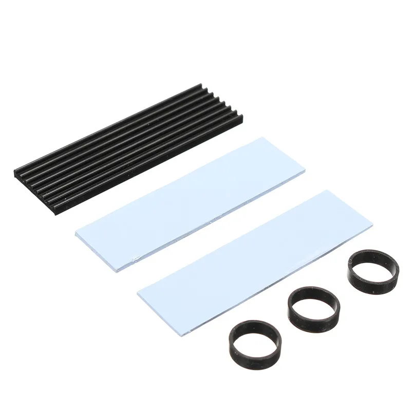 Высококачественный алюминиевый теплоотвод тепловой коврик для N80 NVME NGFF M.2 2280 PCIE SSD