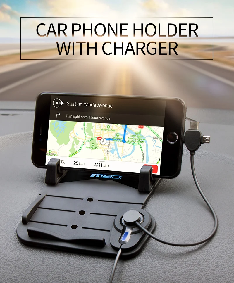 MEIDI автомобильное зарядное устройство для телефона USB с DC 5 В 2.1A porta celular para Авто USB Автомобильное зарядное устройство подходит для samsung Android type c