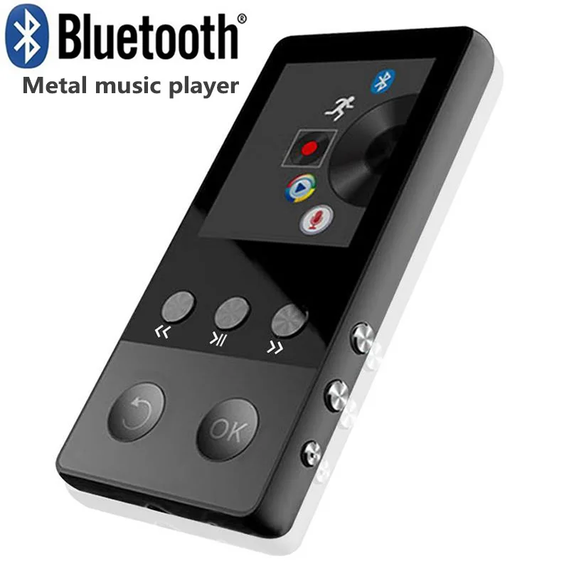 Оригинальный металлический Bluetooth MP3 плеер встроенный динамик HIFI без потерь
