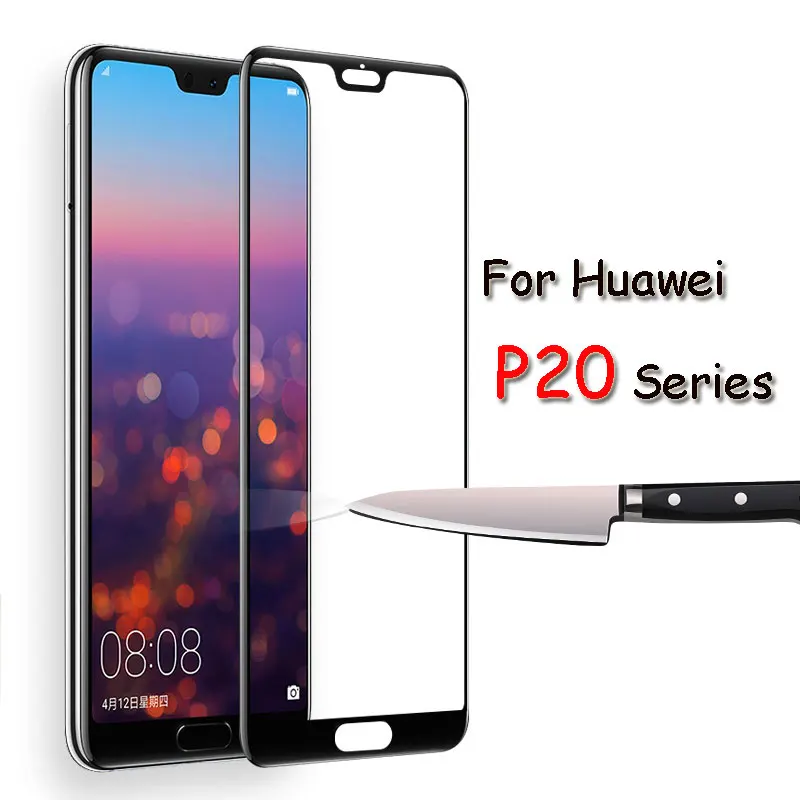Protective Glass On For Huawi P20 lite light Tempered Huawei Pro Screen Protector trempe verre on p 20 lait p20pro | Мобильные
