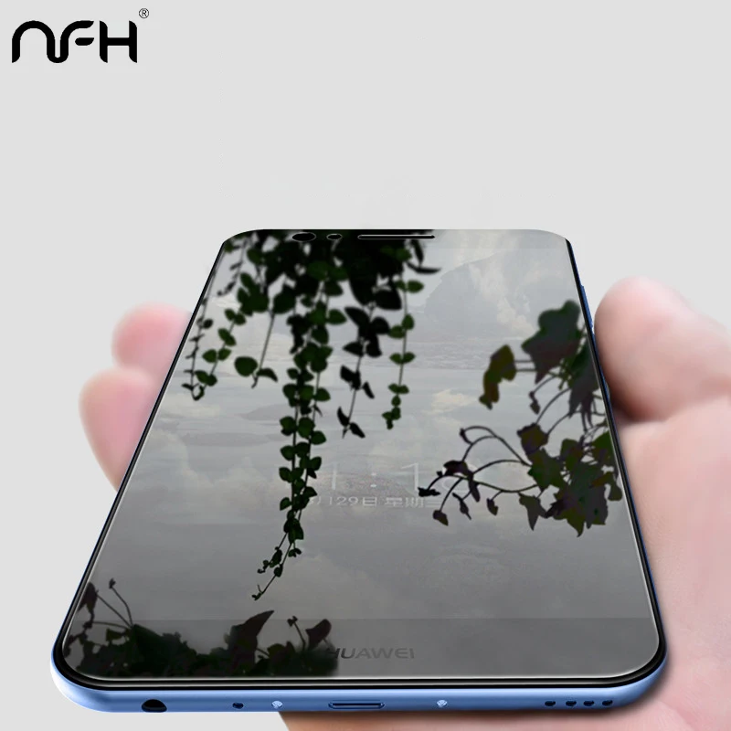 Стекло для Huawei Honor 9 10 lite 7A Pro 8X Защита экрана 2018 Y5 Y6 Y7 Y9 Prime 2019 полное покрытие
