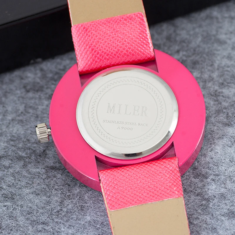 Часы наручные женские кварцевые с милым рисунком модные брендовые элегантные