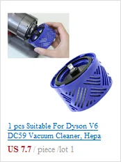 1 комплект роботов пылесос аксессуары Подходит для samsung VCA-VM HEPA фильтр 45P VM 45P SC43-47 SC43 SC47 серии