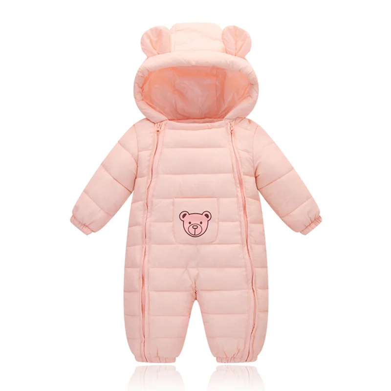 2020 new Winter Baby jumpsuit rompers girl Snow Wear Thick Warm Clothes Newborn Kids Infantil Hooded Outwear Boys Girls Clothing | Детская