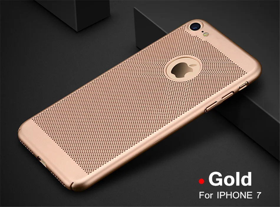 Ультратонкий чехол для телефона iPhone 6, 6s, 7, 8 Plus, 5, 5S, SE, полые жесткие ПК-Чехлы для iPhone X, XR, XS, MAX, задняя крышка