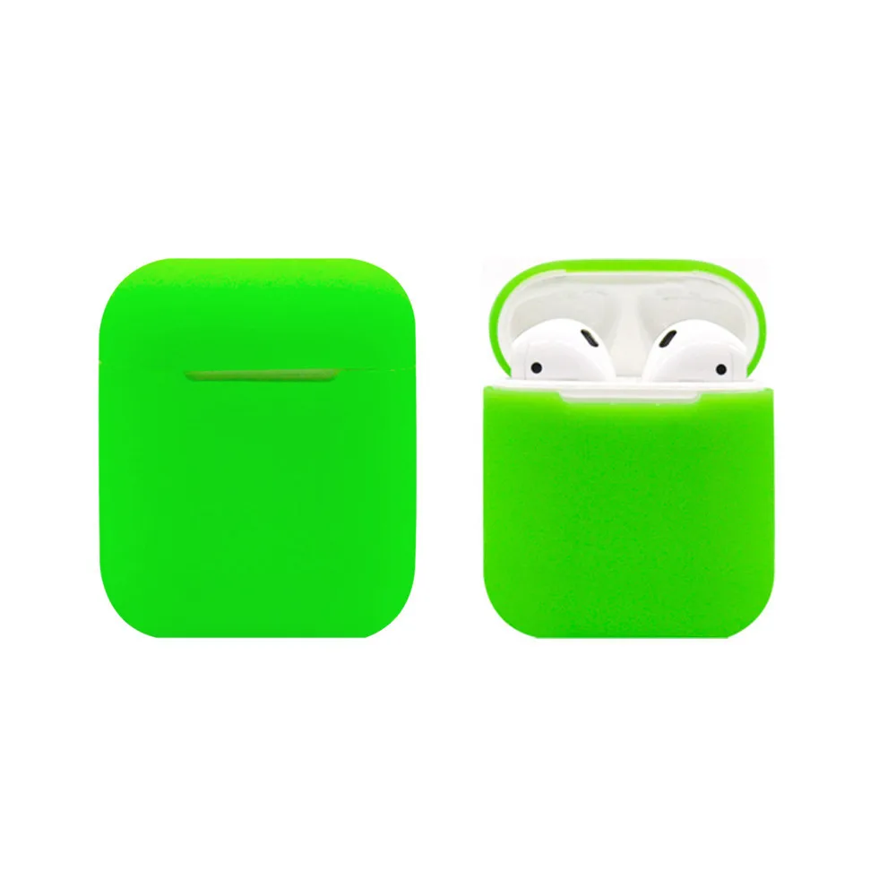 I Силиконовый чехол для AirPods, защитный чехол для Apple Airpod, чехол для зарядки, спортивные наушники, Прямая поставка - Цвет: I
