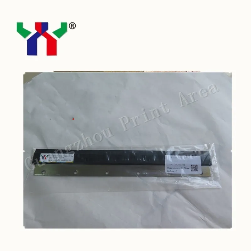 Promotion!High quality Wash Up Blade for Zhaolong 260 Rotating Machine 280*45*0.5mm 6 holes |