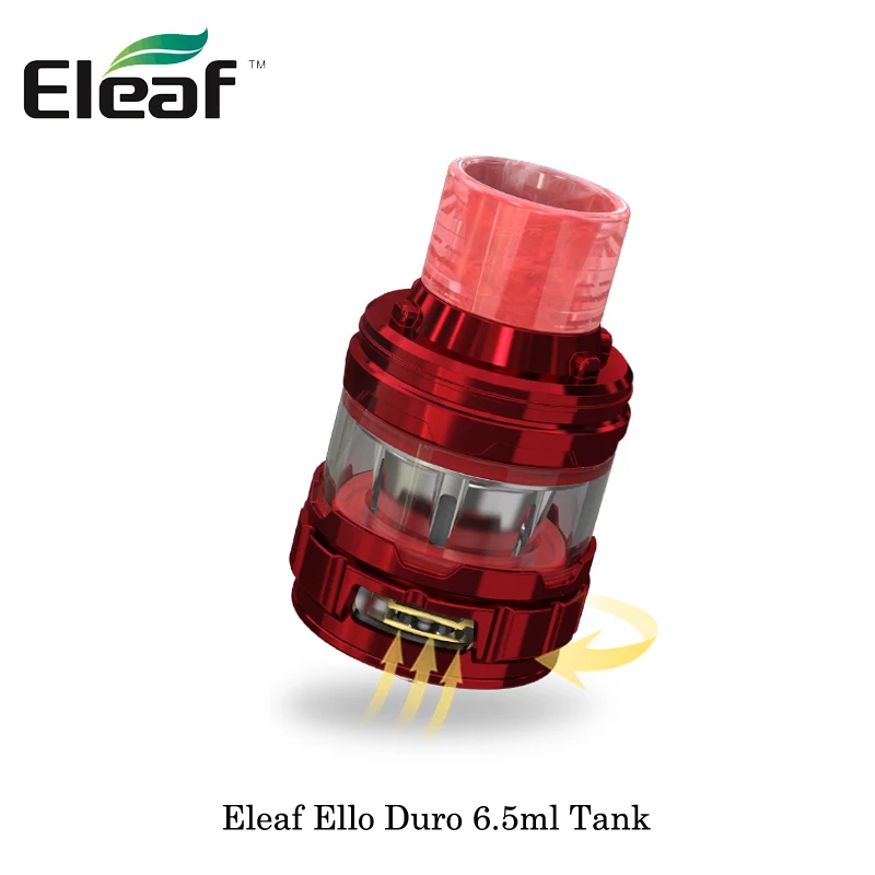 Электронная сигарета оригинал Eleaf Ello Duro 6 5 мл бак атомайзер с HW M/HW N Головка
