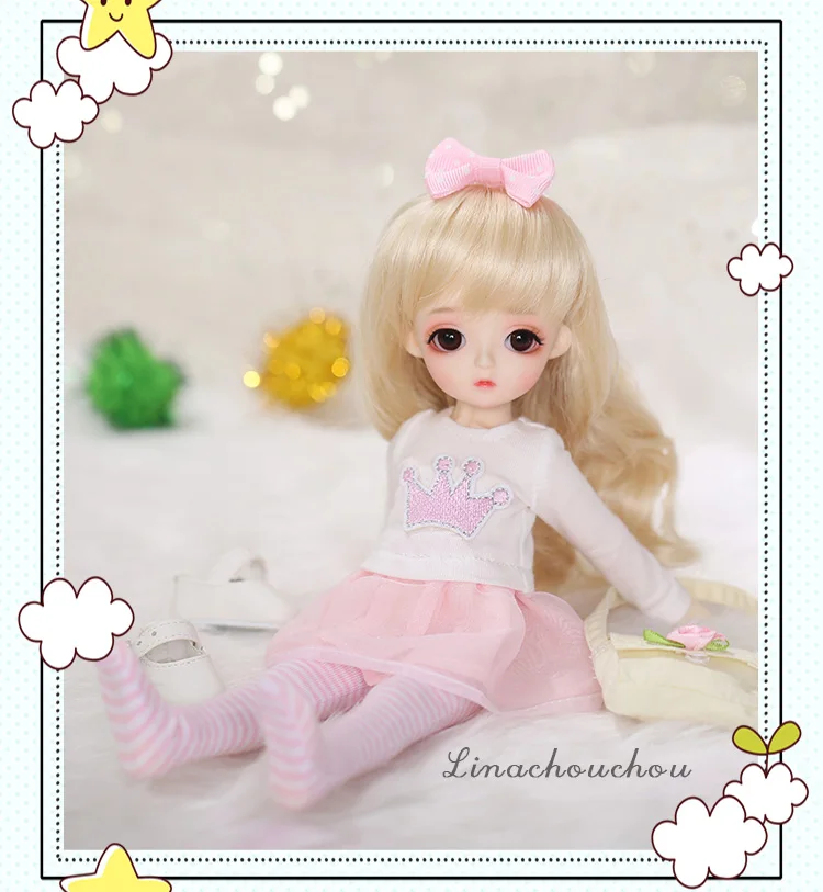 Linachuchou Miu 1/6 BJD SD кукла модные мини-игрушки для девочек на день рождения Рождественские лучшие подарки
