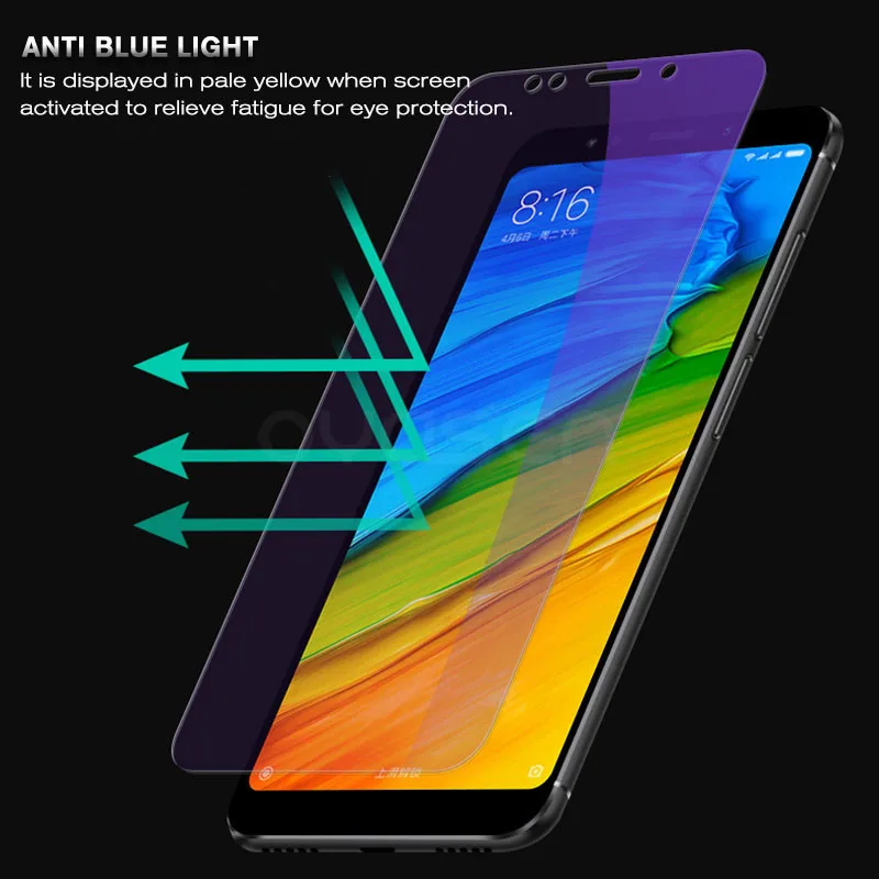Защита экрана от синего света для Xiaomi Redmi 5 Plus 99 'Ə H Взрывозащищенная пленка из