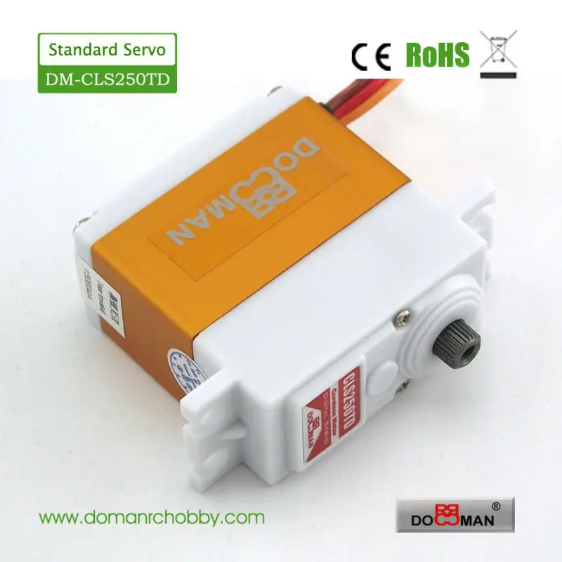 4 шт./лот DM CLS250TD титановый передаточный механизм Coreless 25кг с высоким крутящим