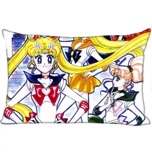 Лучшие наволочки на заказ Sailor_Moon (2) @ 1 домашняя прямоугольная Наволочка молнии (с