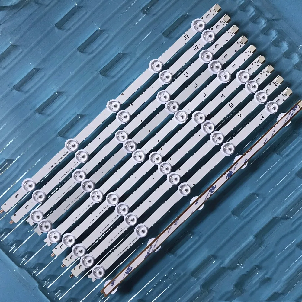 Новый комплект 10 шт. R1 L1 R2 L2 Светодиодная лента Идеальная замена для LC420DUE 42LN5400