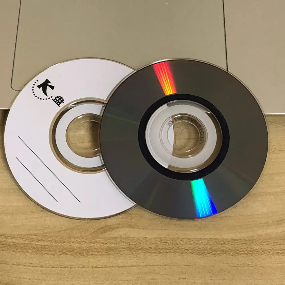 Оптовая продажа 10 дисков 1 4x 4 Гб 8 см мини печатных DVD RW дисков|Носители для аудио- и
