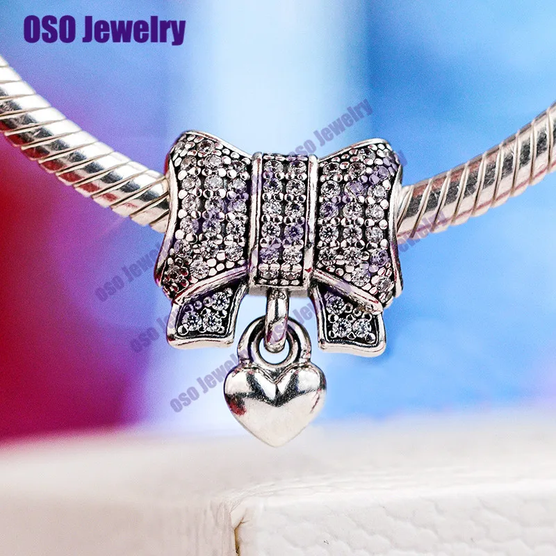 Bijoux en argent 925 ювелирные изделия День Святого Валентина Любовь Шарм Бусины Fit