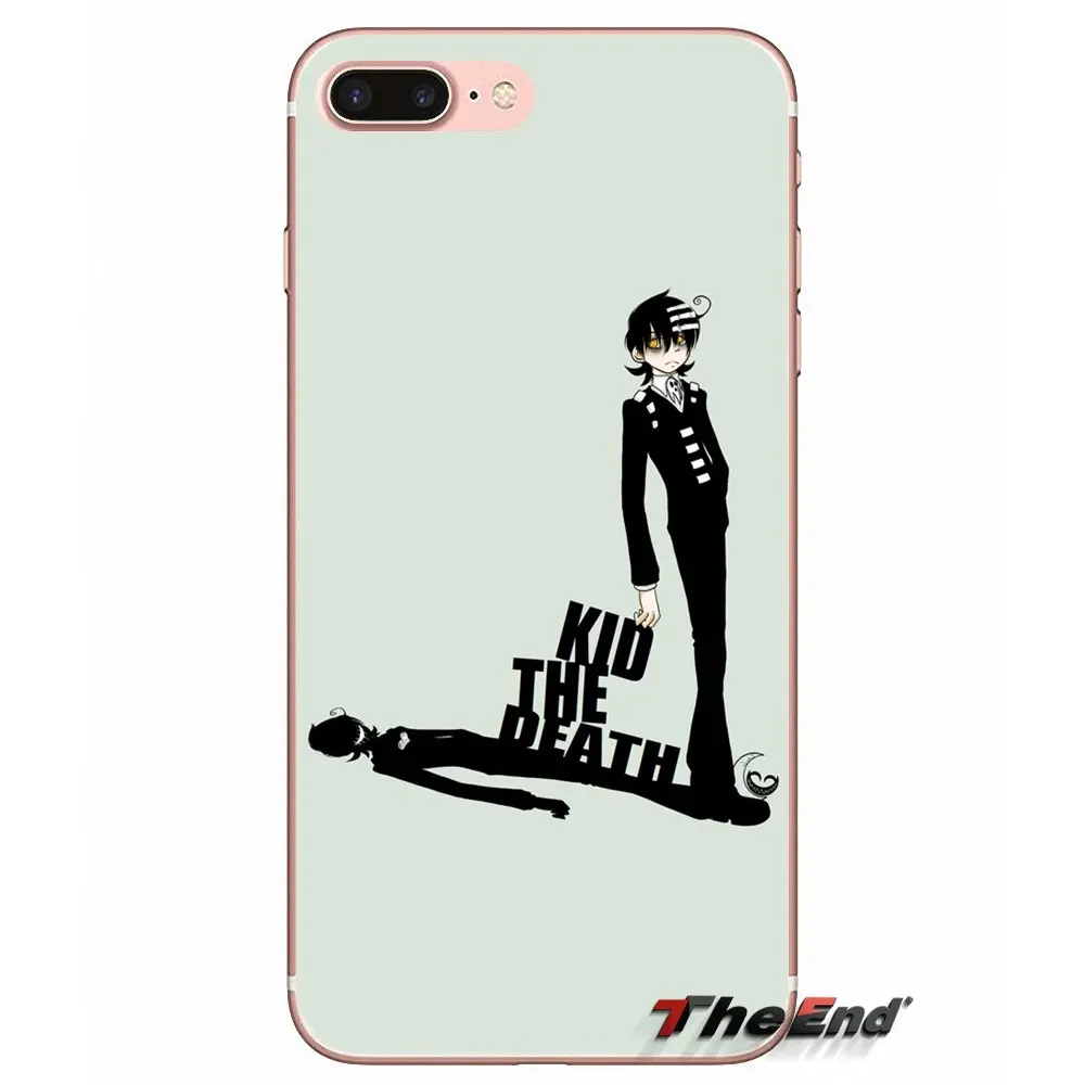 Чехол накладка для телефона Soul Eater death kid iPhone X 4 4S 5 5S 5C SE 6 6S 7 8 Plus Samsung Galaxy J1 J3 J5 J7 A3 A5 2016