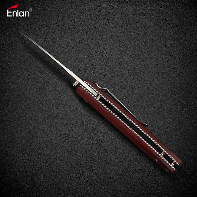 Enlan M028 8Cr13MoV G10 или складной нож с деревянной ручкой инструмент для выживания кемпинга охотничий карманный нож тактический инструмент для повседневного использования