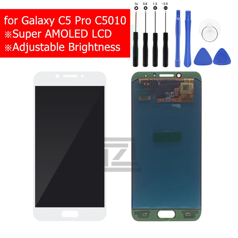 Для samsung galaxy c5 pro ЖК дисплей сенсорный экран дигитайзер для C5010 Запасные Запчасти