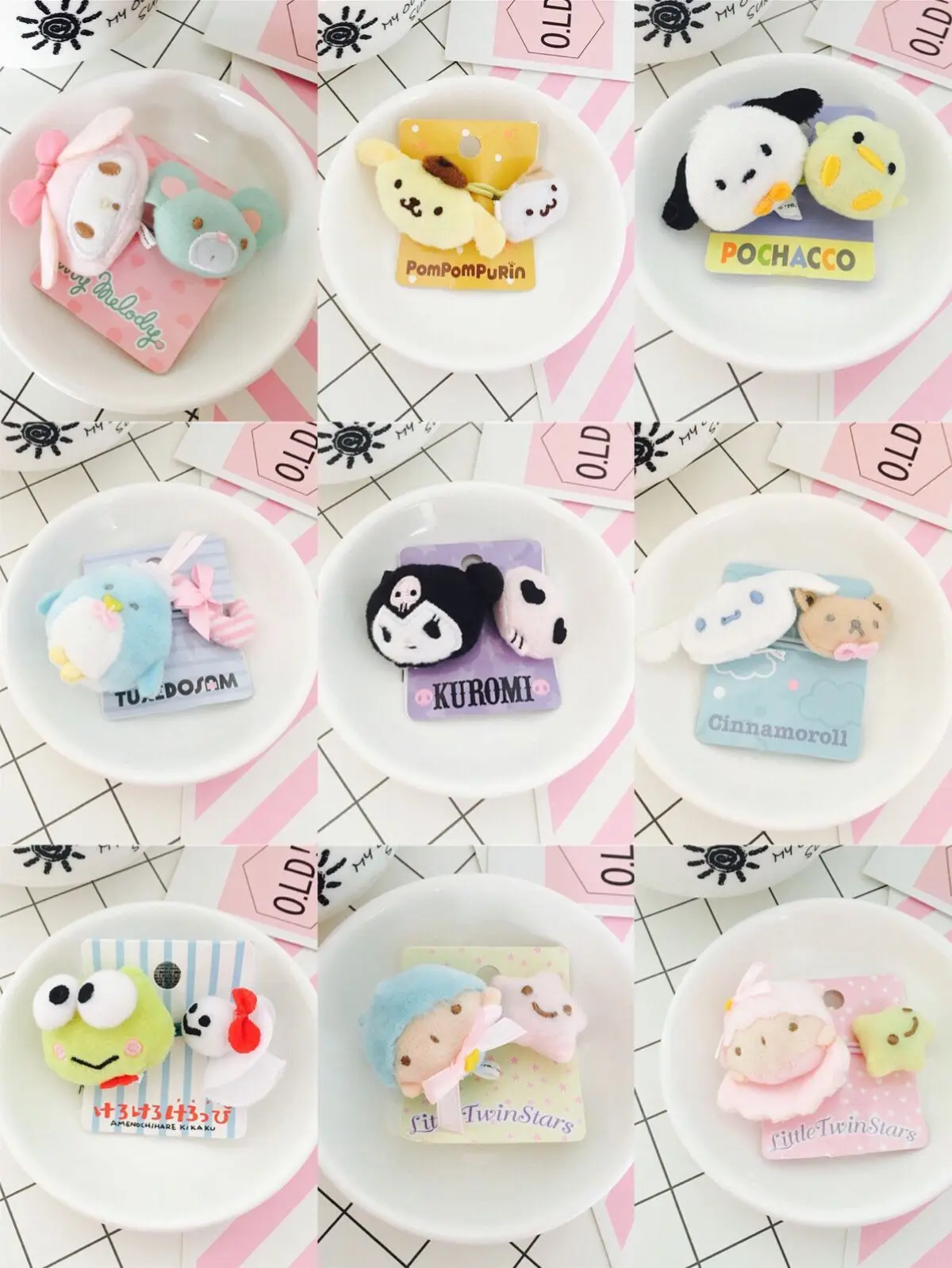 Милый мультфильм двойной круг волос Мелодия большие уши Cinnamoroll Собака яичный