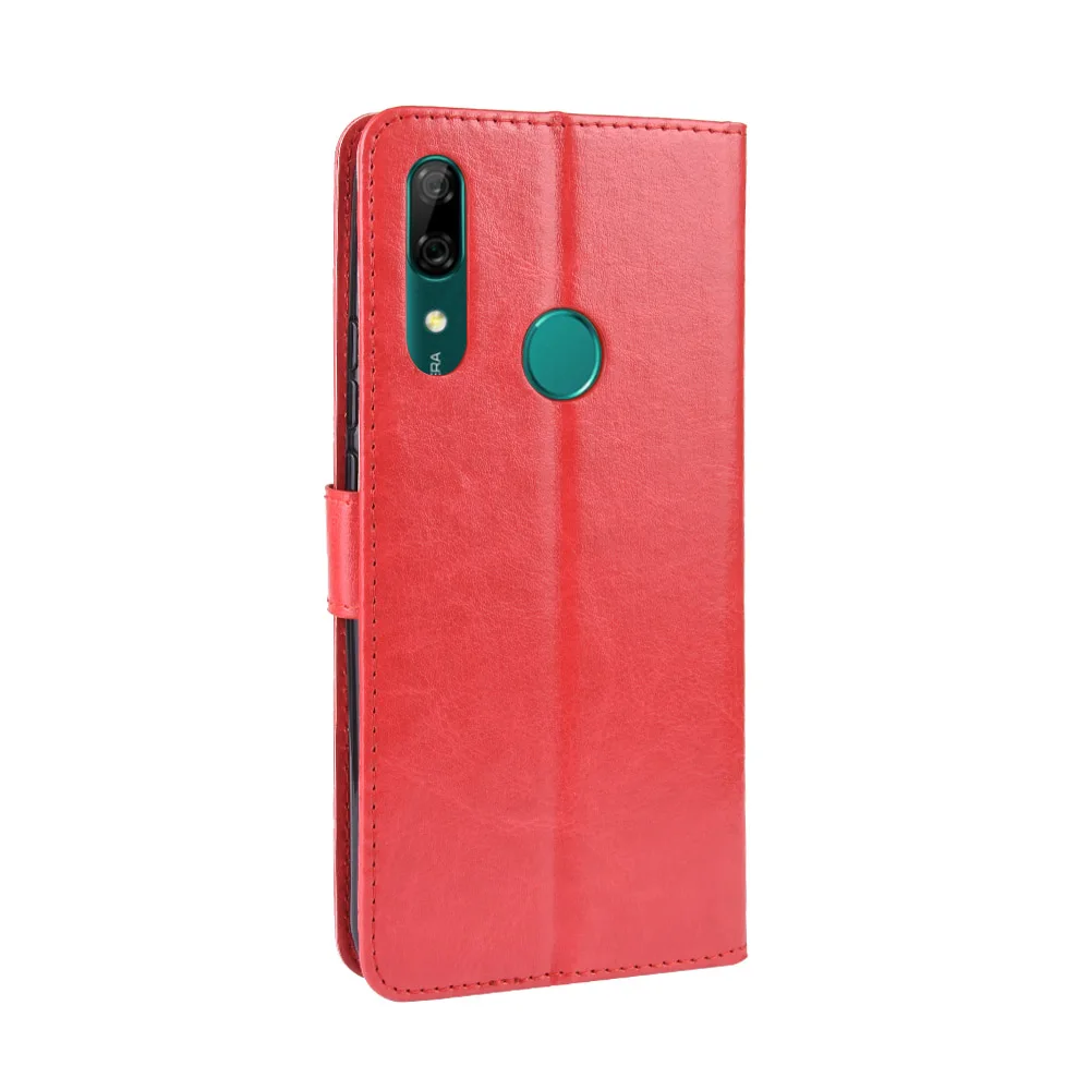 Чехол книжка для huawei P Smart Z Винтажный чехол кошелек из искусственной кожи