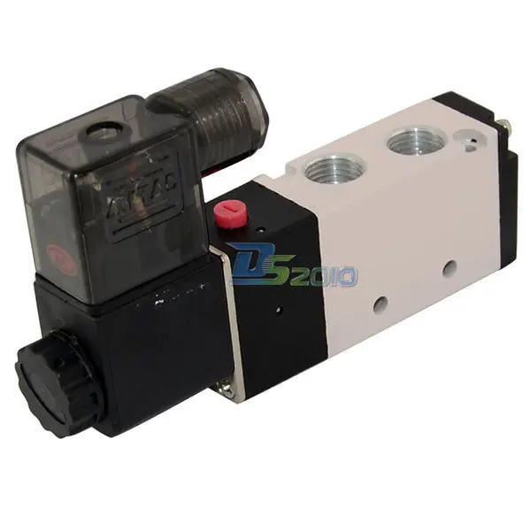 Хорошее качество 1/4 &quotAC 24V 5 way 2 позиционный пневматический Электрический