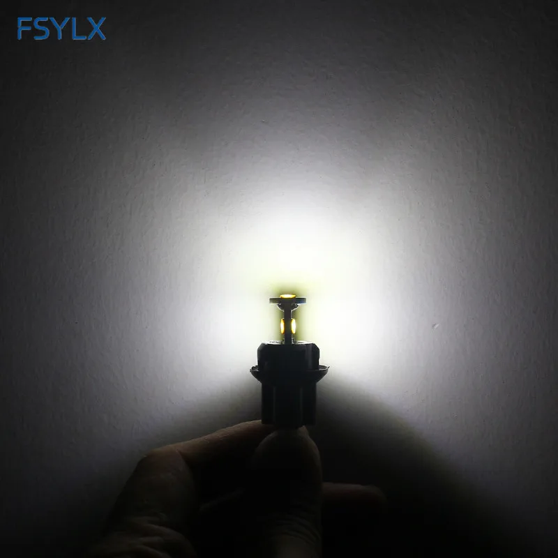 Светодиодная лампа для внутреннего освесветильник FSYLX 501 T10 W5W 194 168 canbus 15SMD 4014 автомобиль