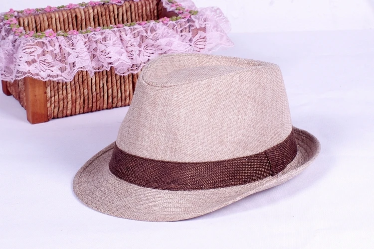 

Модная кепка в британском стиле для мужчин и женщин, Соломенная пляжная шапка от солнца, в стиле джаз, весна-осень