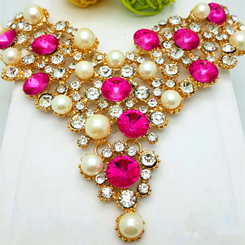 Красный синий имитация камней свадебные комплекты ювелирных изделий нигерийские Свадебные африканские бусы комплект ювелирных изделий модный бренд золотой комплект ювелирных изделий в дубайском стиле
