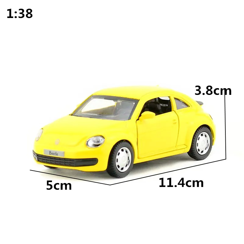 Бесплатная доставка/литая металлическая игрушка модель/Масштаб 1:43 Volkswagen New Beetle